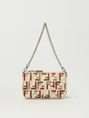 Fendi Shoulder Bag  Woman Color Beige In Sand