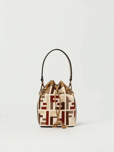 Fendi Shoulder Bag  Woman Color Beige In Sand