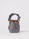 Fendi Shoulder Bag  Woman Color Blue In Blue