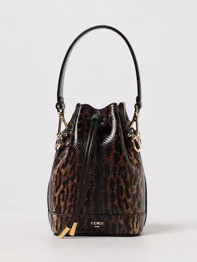 Fendi Shoulder Bag  Woman Color Tobacco In Brown