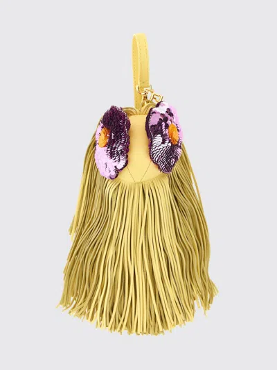 Fendi Shoulder Bag Men  In Yellow