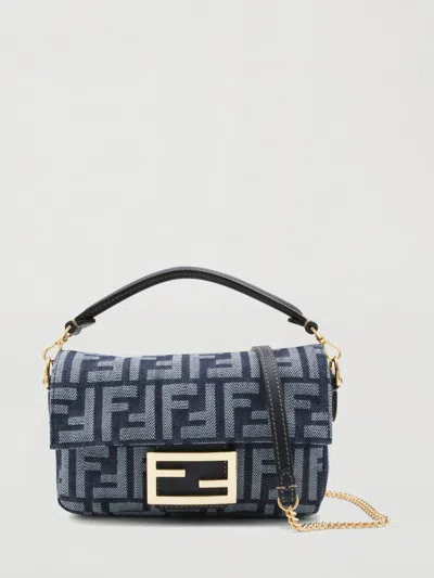 Fendi Shoulder Bag Woman  In Blue