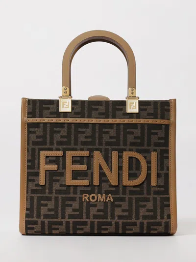 Fendi Shoulder Bag Woman  In Brown