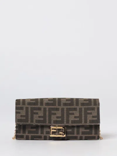 Fendi Shoulder Bag Woman  In Brown