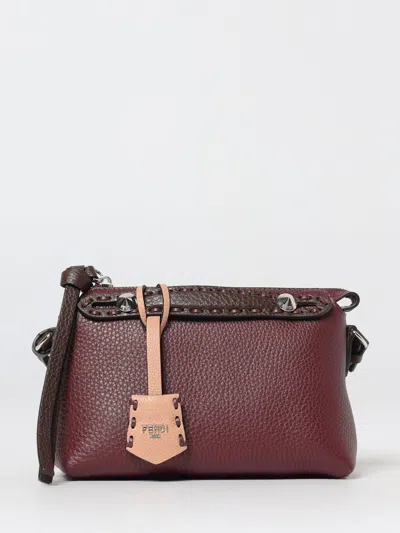 Fendi Shoulder Bag Woman  In Burgundy