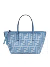 Fendi Women Embroidered Chenille Mini Roll Handbag