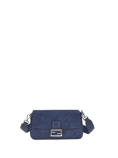 Fendi Shoulder Bags In Blue