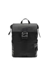 Fendi Men Nylon Flux Backpack In Black