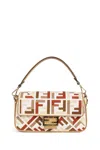 Fendi Medium Baguette Ff-motif Shoulder Bag In Multi