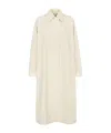 Fendi Shoulder-down Long-sleeved Coat In White
