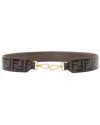 Fendi Shoulder Strap (authentic Pre-loved) In Brown