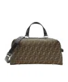 Fendi Siesta Travel Bag In Brown