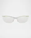 Fendi Signature Crystal Cat-eye Sunglasses
