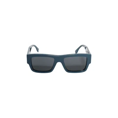 Pre-owned Fendi Signature Sunglasses 'shiny Blue' | Men's Size Onesize