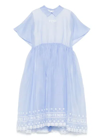 Fendi Kids' Silk Dress