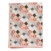 Fendi Selleria Print Square Scarf With Hemmed Edges In Multicolour