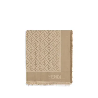 FENDI SILK FF SHAWL