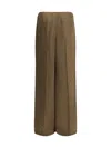 Fendi Silk Pants In Cedar-25