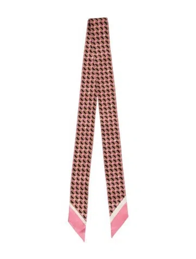 Pre-owned Fendi Silk Printed Bandeau In Multi