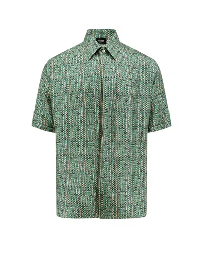 Fendi Shirt In Green
