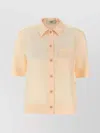 Fendi Ff Pattern Silk Shirt
