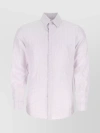 FENDI SILK SHIRT WITH MICRO FF KARLIGRAPHY PATTERN