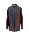 Fendi Striped Silk Shirt