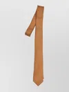 Fendi Silk Tie With Micro Polka Dot Pattern