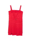 Fendi Silk Top In Red