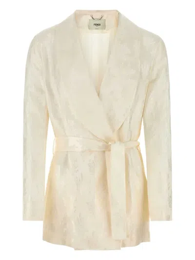 FENDI SILK WRAP JACKET