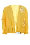 Fendi Silky Jacket In Yellow