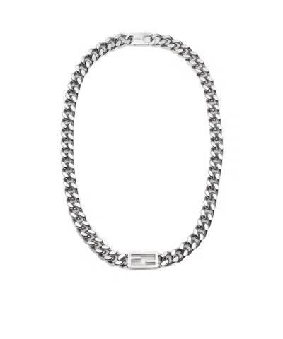Fendi Silver-coloured Necklace