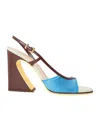 Fendi Simple High Heels In Red