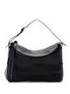 Fendi Women's Simplym Black Bag Embossed Logo In Black