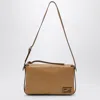 FENDI FENDI SIMPLY FENDI MEDIUM BEIGE LEATHER BAG WOMEN