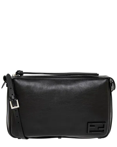 FENDI FENDI SIMPLY FENDI MEDIUM LEATHER SHOULDER BAG
