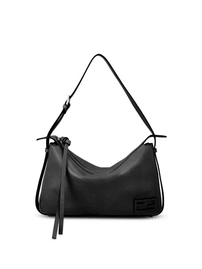 Fendi Simply  Medium Bag In Black