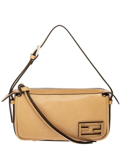 FENDI FENDI SIMPLY FENDI MINI LEATHER SHOULDER BAG