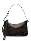 Fendi Jacquard Ff` Medium Flap Bag