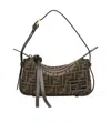Fendi Simply Mini Shoulder Bag In Black