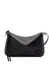 Fendi Women's Simplym Black Bag Embossed Logo In Black