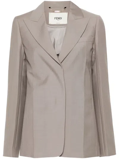 FENDI SINGLE-BREASTED BLAZER