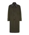 Fendi Wool And Alpaca Single-breasted Coat In Green