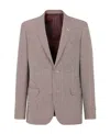 Fendi Single-breasted Houndstooth Blazer In Multicolor