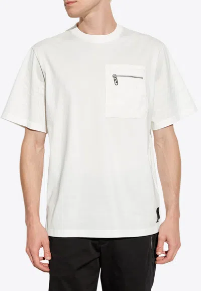 Fendi Skater Loose T-shirt In White