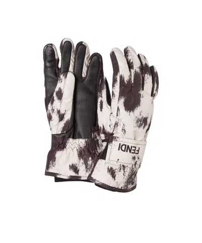Fendi Ski Gloves In Multi