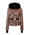 Fendi Ski Jacket Technical Fabric Down Jacket In Brown