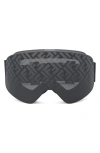 FENDI FENDI SKI MASK WITH LOGO MIRRORED LENS