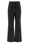 Fendi Ff Monogram Ski Pants In Brown
