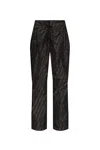 Fendi Ski Pants With Monogram In Multi